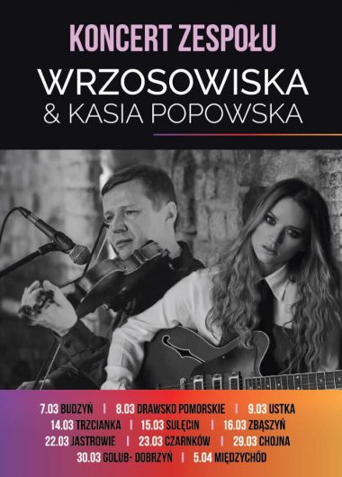 Koncert zespołu WRZOSOWISKA z KASIĄ POPOWSKĄ w OKJ.